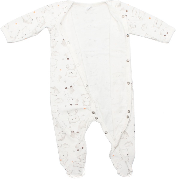 Комбинезон детский унисекс Татошка 1501206 панды р.62 мульти 