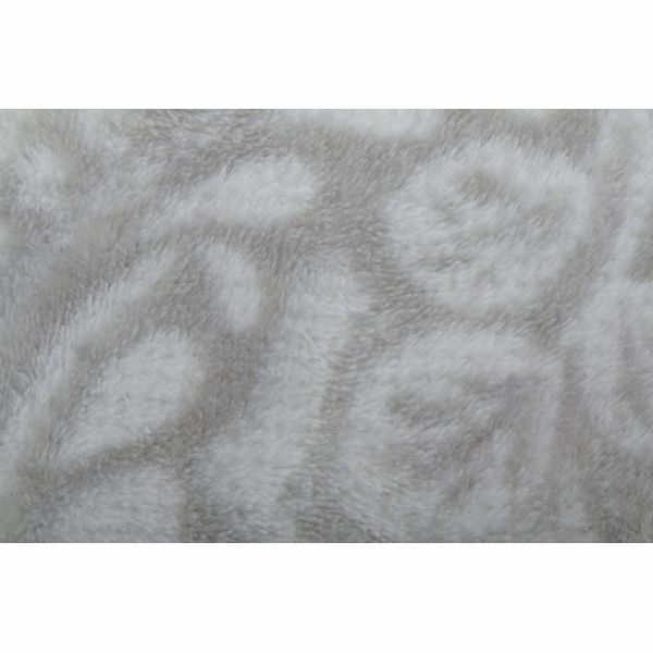 Плед Flannel Paisley 150x200 см сірий із білим La Nuit 