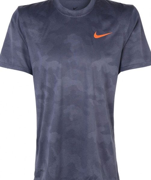 Футболка Nike M NK DRY TEE LEG CAMO AOP 909350-011 S сірий