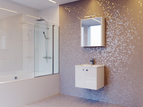 Тумба підвісна ЮВЕНТА Тумба Novara - 60 підвісна біла з умивальником Urban-60