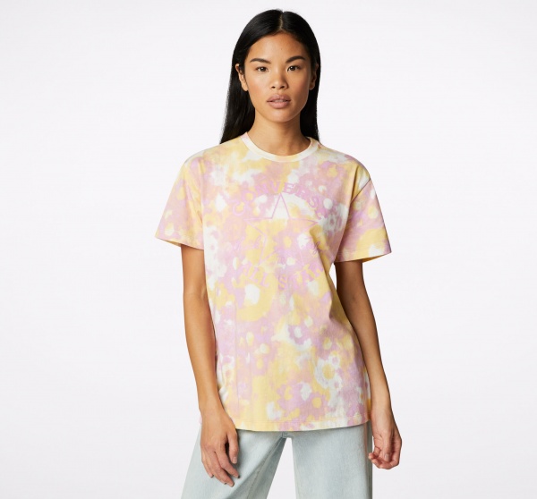 Футболка Converse All Over Print Relaxed Tee 10023208-A02 р.XS рожевий