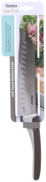 Нож кухонный Сантоку 18 см Cuisine DH9940CC Flamberg Smart Kitchen 
