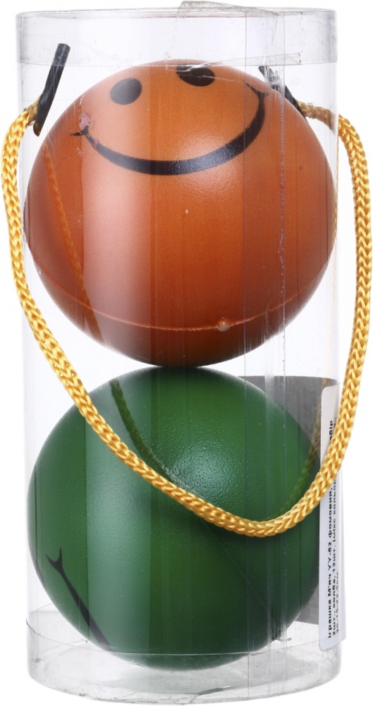 Набор мячей YONG YU JIA Смайл 2 шт. в ассортименте YY-62