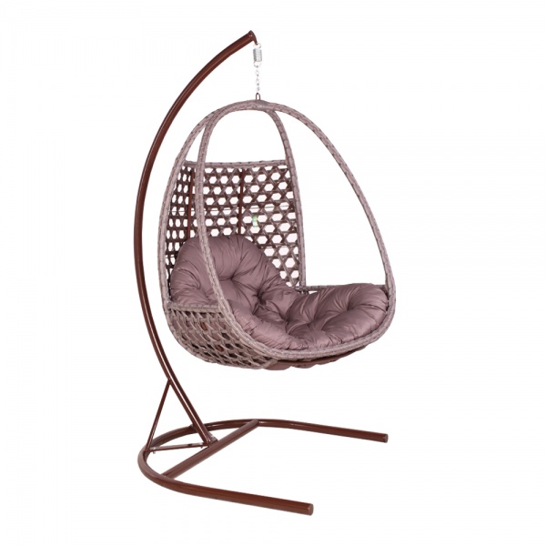 Кресло-кокон Bella Vita Цитрус 1-местный коричневый