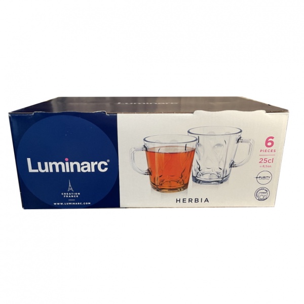 Набір чашок Herbia 250 мл 6 шт. Luminarc
