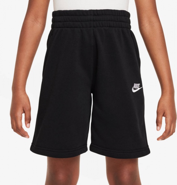 Шорты Nike K NSW CLUB FT SHORT LBR FD3015-010 р. L черный