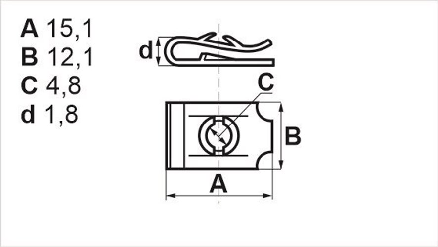 Пластина монтажна універсальна Romix (16033)