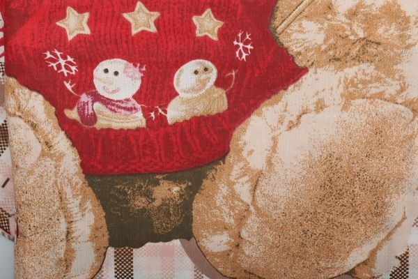 Комплект постільної білизни СЕЛЕНА Великий ведмедик різнокольоровий 