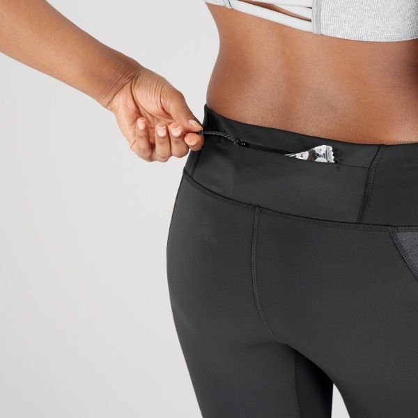 Лосины Salomon AGILE WARM TIGHT W LC1159500 XL черный