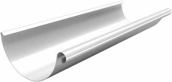 Ринва водостічна ROOFART 125 мм 3 м білий 