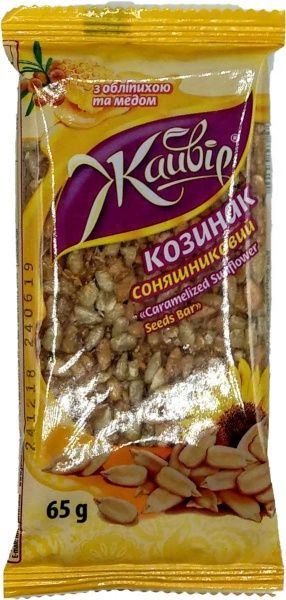 Козинаки ЖАЙВІР Соняшниковий 65 г (4820007053740) 