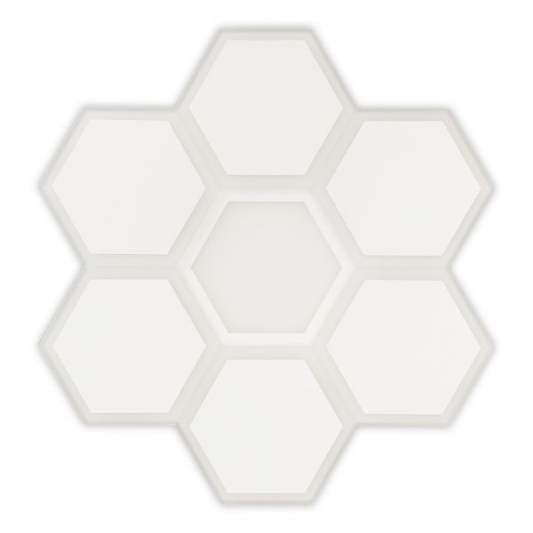 Світильник світлодіодний Hopfen Vela з пультом ДК 88 Вт білий 3000-6500 К 