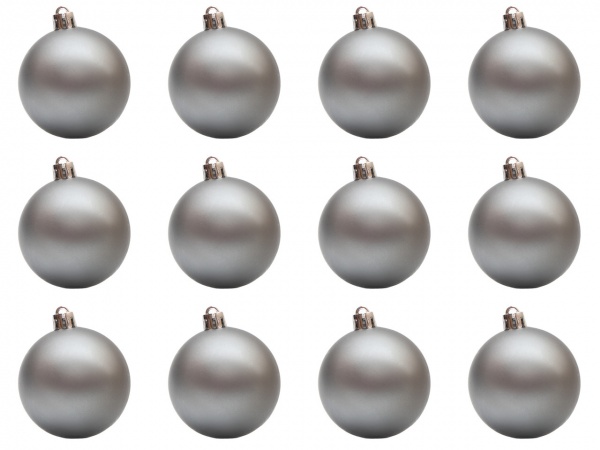 Набір ялинкових куль Девілон 251161 d60 мм 12 шт./уп. 