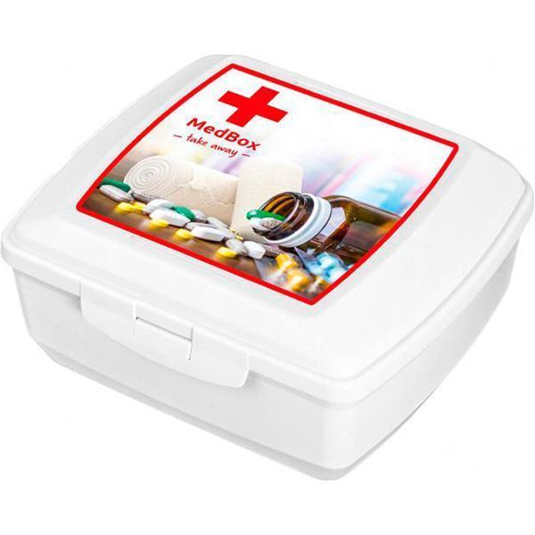 Контейнер для хранения медикаментов 1950.2 MEDBOX 0,85 л 60x150x125 мм