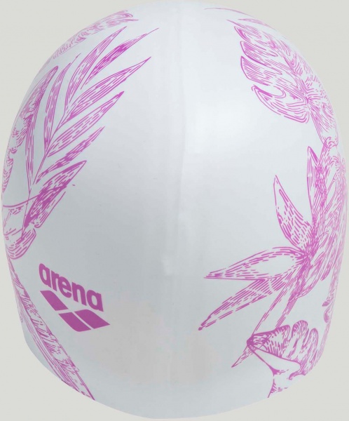 Шапочка для плавания Arena 91440-207 one size белый