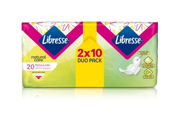 Прокладки гигиенические Libresse Natural care Normal 20 шт.