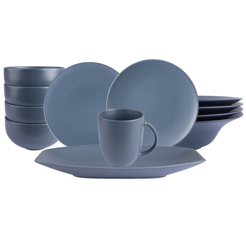 Тарілка обідня Krauff Hattu Gray 21,5 см 24-320-045