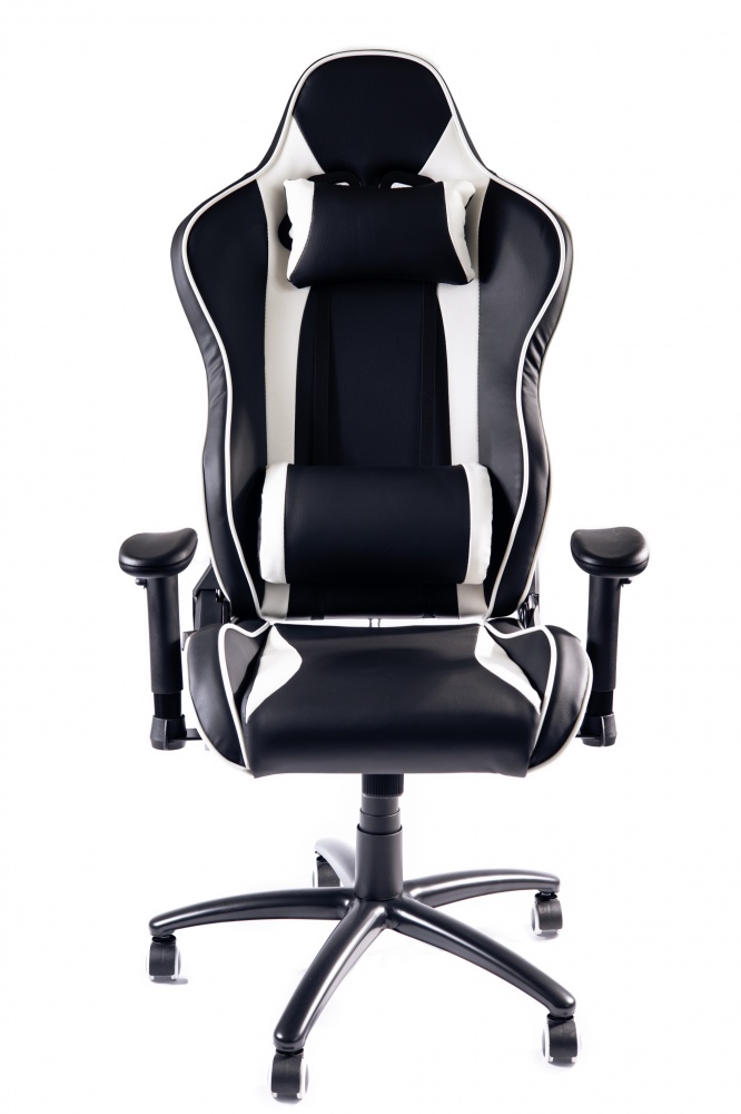 Крісло офісне Tehforward Драйв чорно-білий