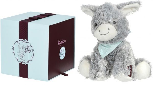 Мягкая игрушка Kaloo Les Amis Осел серый в коробке 25 см K963140