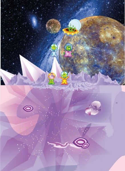 Книжка-розвивайка «Космічні пригоди»