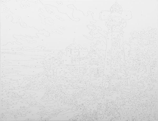 Картина за номерами Маяк Літо Rosa Start 