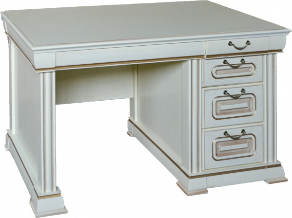 Стол консольный Орхідея 1200х450х765 дуб белый 