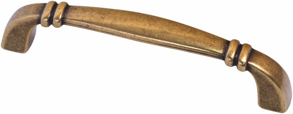 Меблева ручка скоба Bosetti Marella 96 мм 31407 золотий