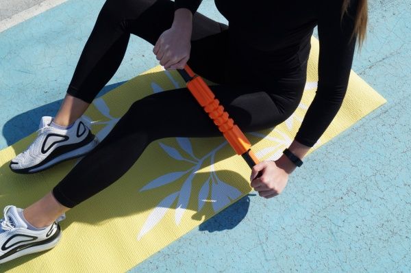 Килимок гімнастичний PowerPlay 4011 жовтий