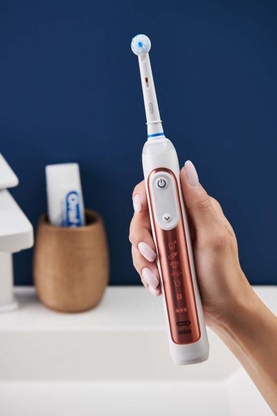 Электрическая зубная щетка Oral-B BRAUN Special Edition Genius X 20000N Rose Gold