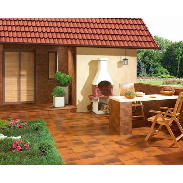 Клінкерна плитка Asti brown elewacja 24,5x6,6 Ceramika Paradyz