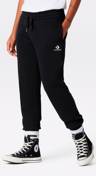 Брюки Converse Embroidered Star Chevron Pant BB 10020873-A01 р. M черный