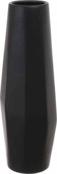 Ваза керамическая Nana ceramics Спектр 40 см чорний матовий 