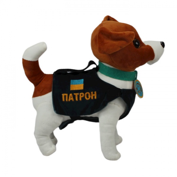 Мягкая игрушка Копица Патрон 28 см белый с коричневым 00114-72