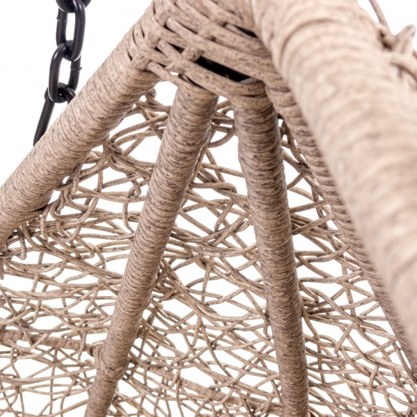 Кресло-кокон Trend с подушкой 124х75х122 см бежевый