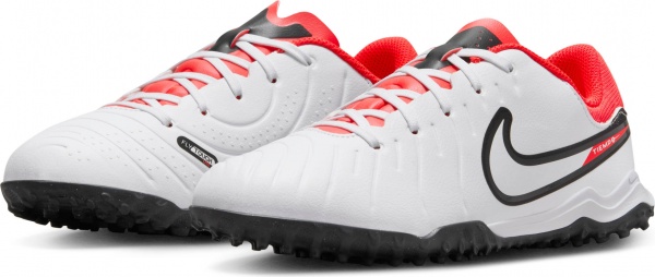 Сороконожки Nike JR LEGEND 10 ACADEMY TF DV4351-100 р.38,5 белый