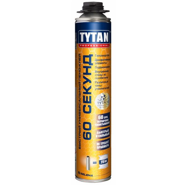 Пена-клей Tytan Professional 60 секунд