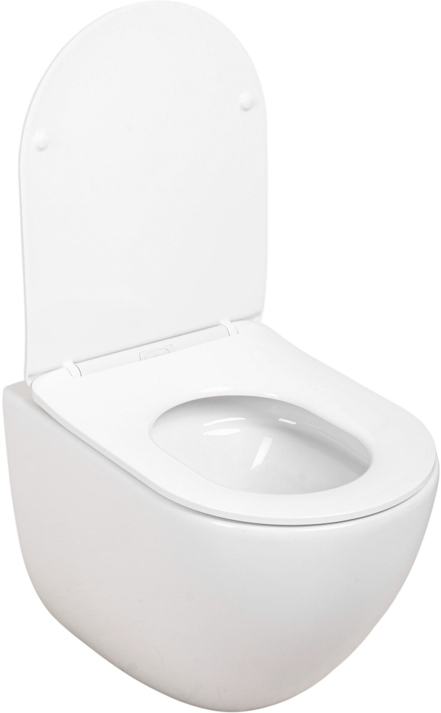 Унітаз підвісний Water House Urban Flow Base tornado із сидінням дюропласт soft-close