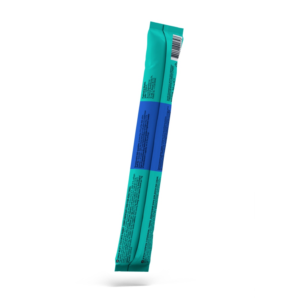 Лакомство для собак Half&Half мясная палочка кролик 12 г