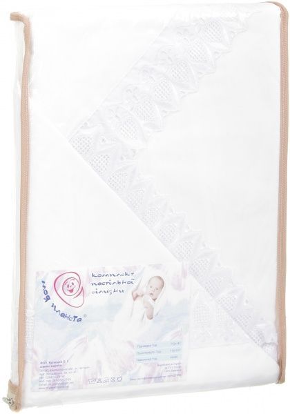 Комплект постельного белья Україна белый 