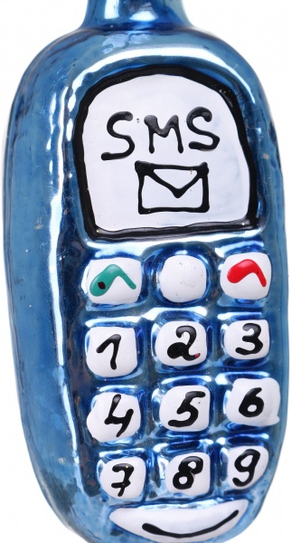 Декорация новогодняя Формовая игрушка в ассортименте 7 см 