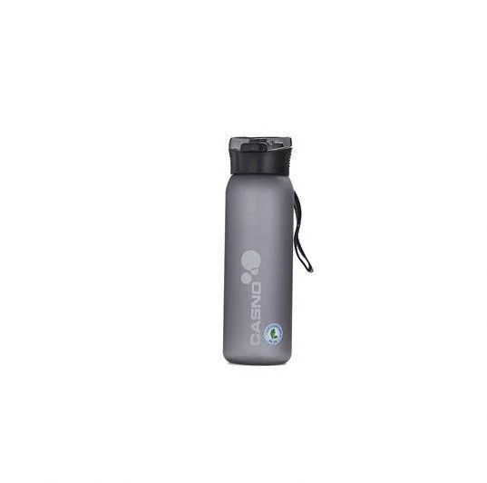 Бутылка для воды 600 мл Casno серый KXN-1196_Grey