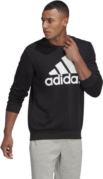 Світшот Adidas M BL FT SWT GK9076 р. M чорний