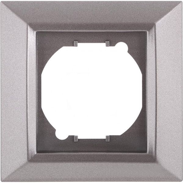 Рамка одномісна UP! (Underprice) Vesta горизонтальна сірий