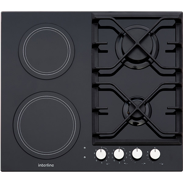 Варильна поверхня комбінована Interline TH 6316 BK