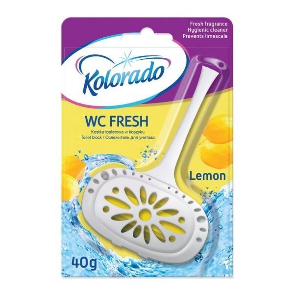 Туалетный блок Kolorado Fresh Лимон 40 г 