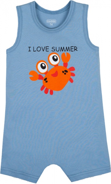 Песочник для мальчика GABBI PS-21-4-2 р.74 голубой 12599 