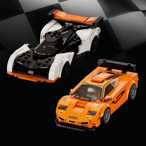 Конструктор LEGO Speed Champions McLaren Solus GT і McLaren F1 LM 76918