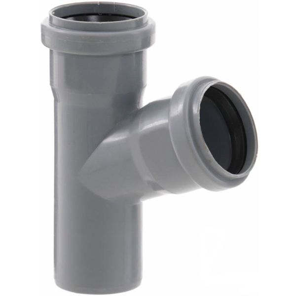 Трійник каналізаційний Wavin-Ekoplastik 40x40 мм 67°