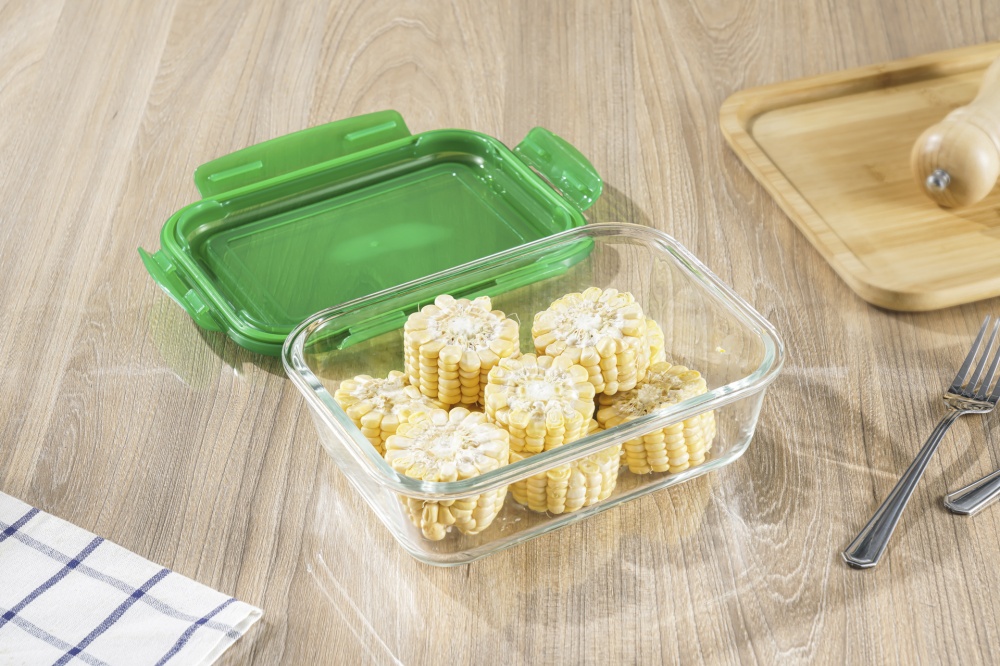 Контейнер для зберігання Flamberg Original Rectangular Green 2200 мл