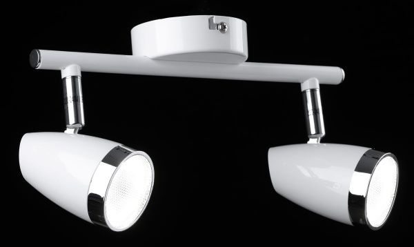 Спот Accento lighting ALIN-Karen-2 2x4 Вт хром/белый 